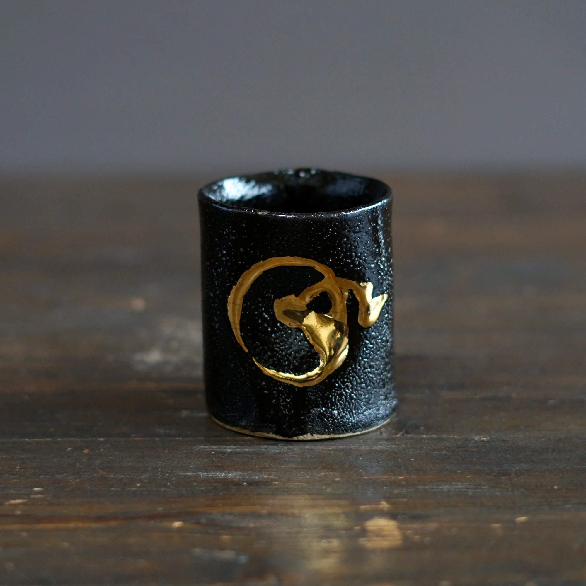 Gilded Earth YUNOMI Tea Cup #HT494E