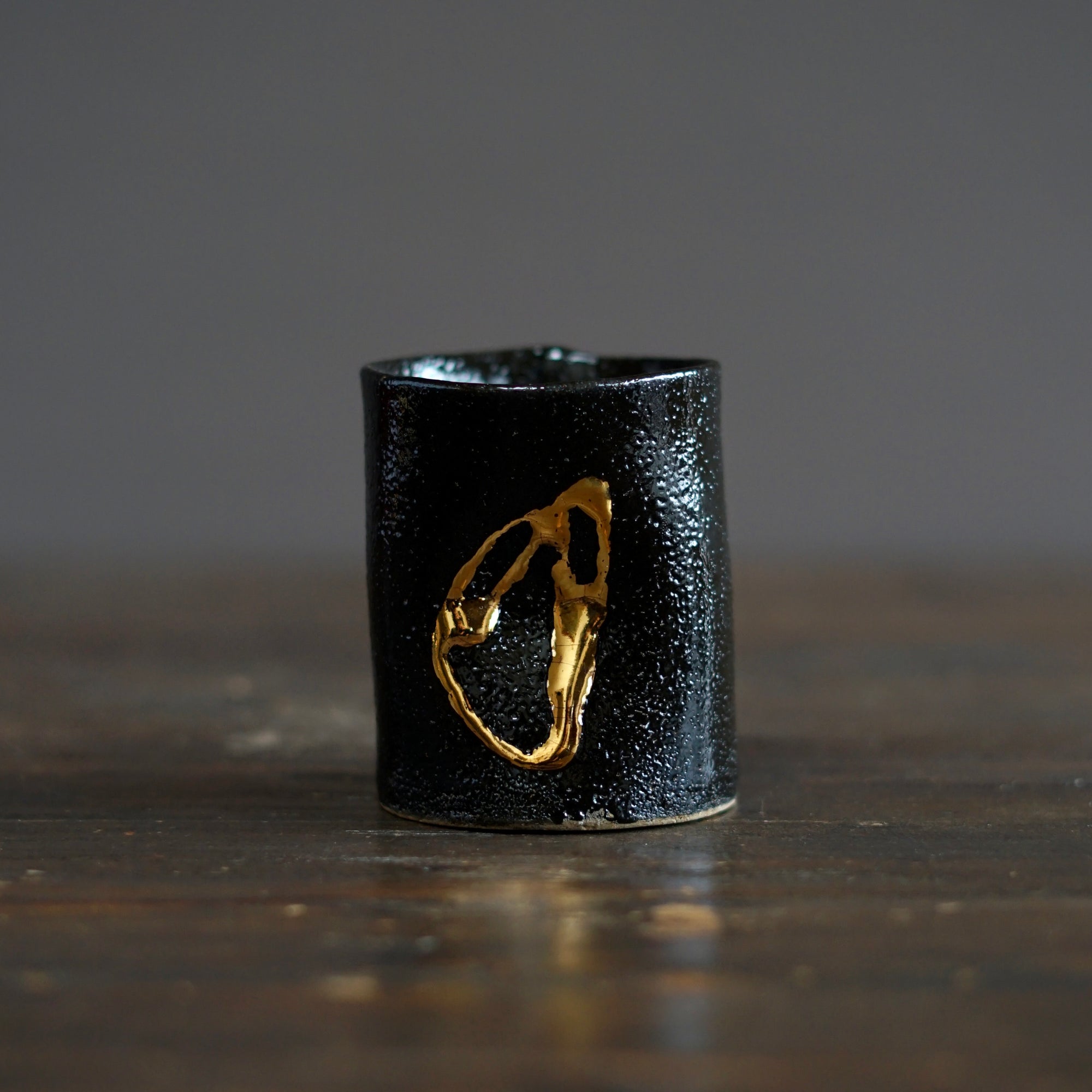 Gilded Earth YUNOMI Tea Cup #HT494G