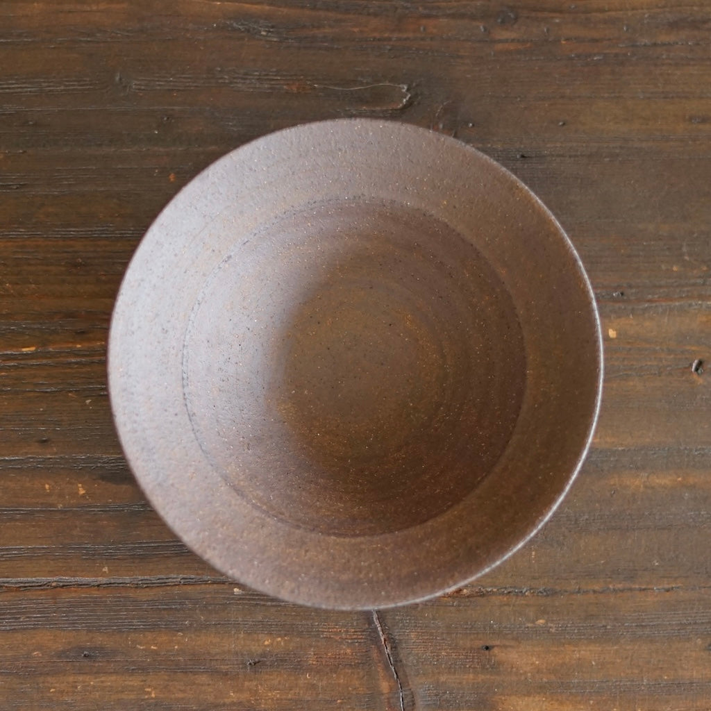 Dark Brown Conic Bowl #AK26D