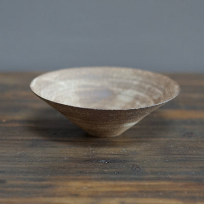 Small Brown / White Bowl #NK6B