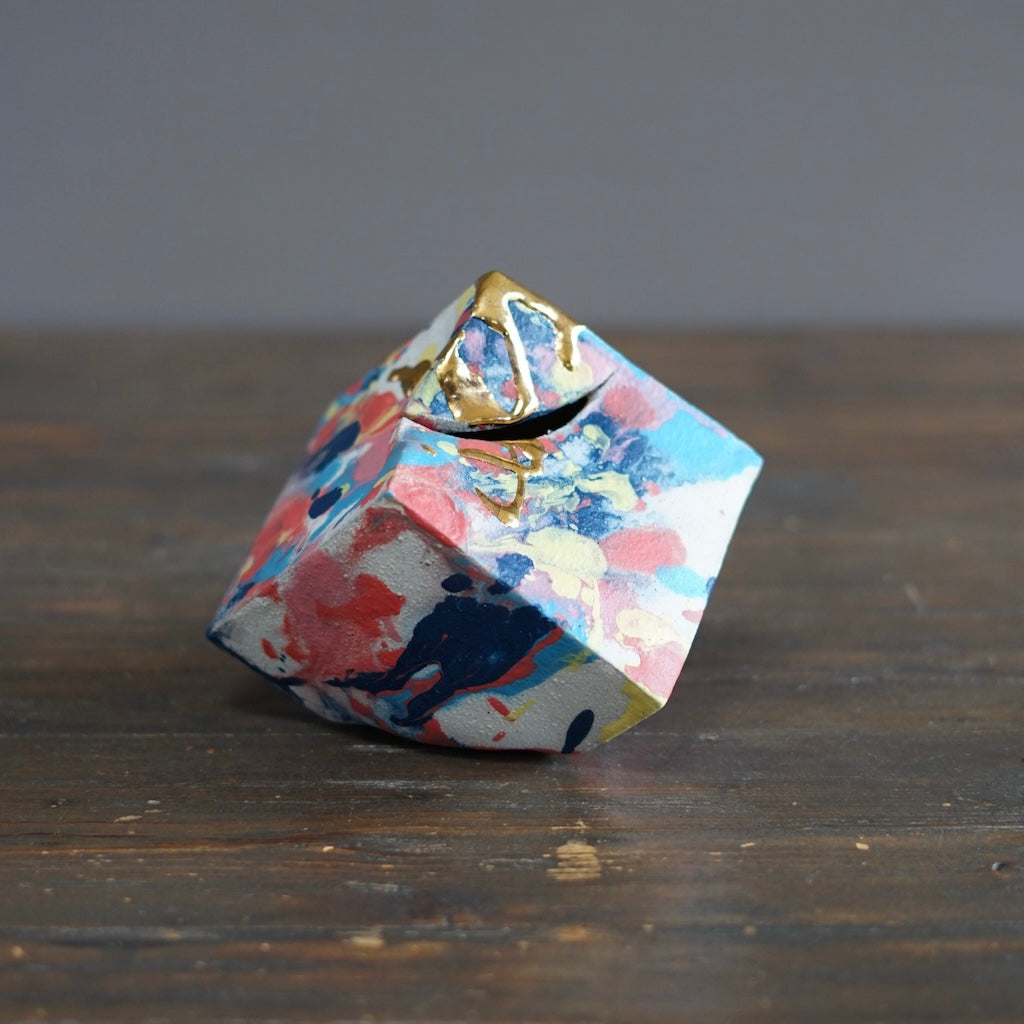 Abstract Cube Flower Vase #HT501