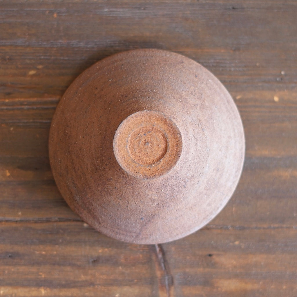 Dark Brown Rimmed Bowl #AK21N