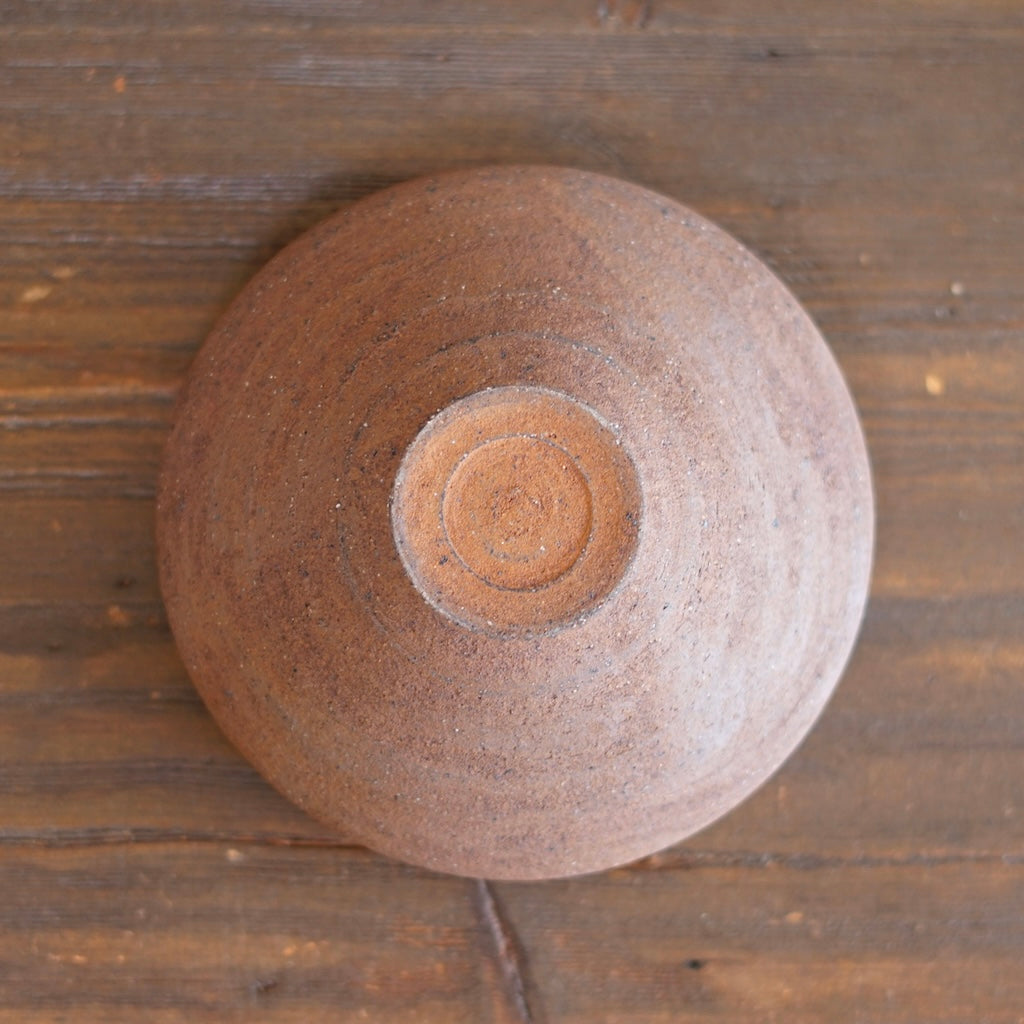 Dark Brown Rimmed Bowl #AK21O