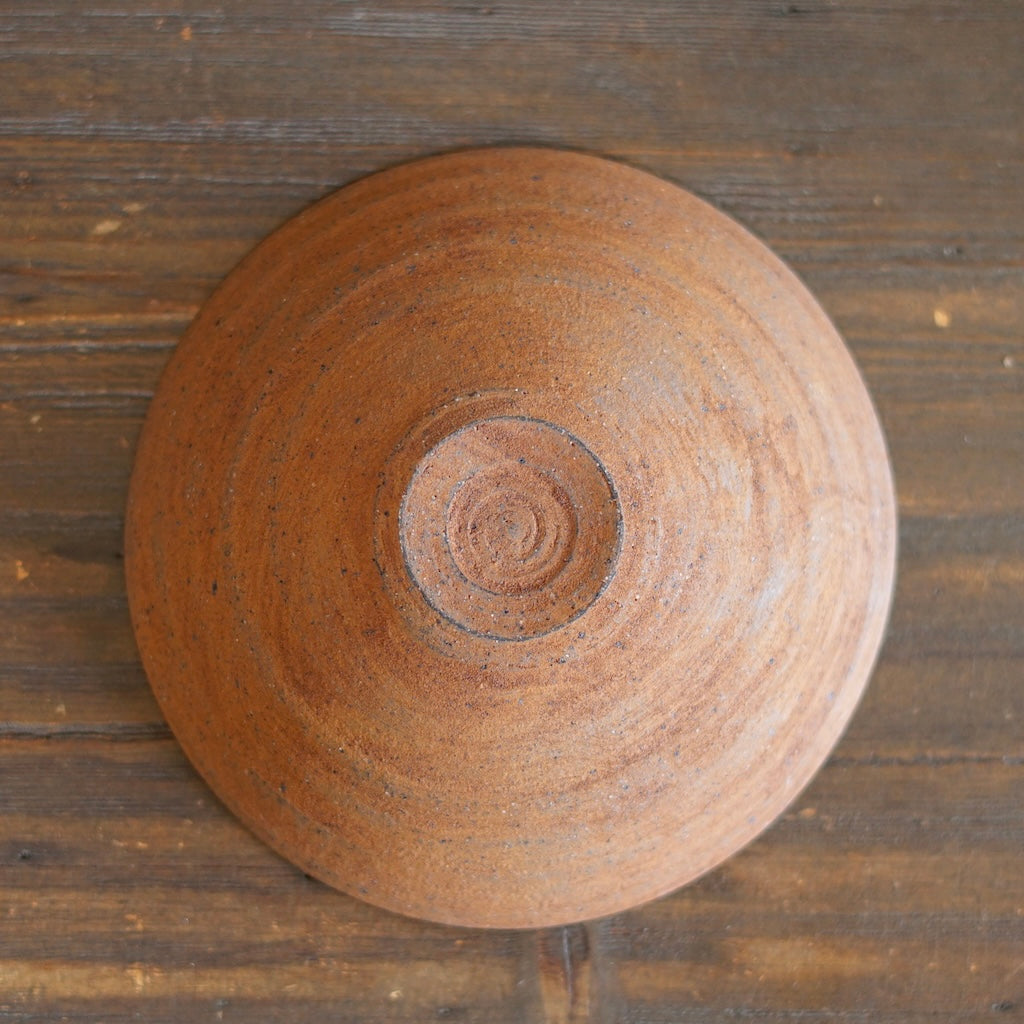 Brown Shallow Bowl #AK23i