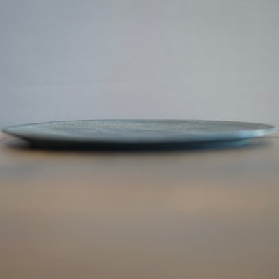 Flat Round Plate by Yuji Murakami