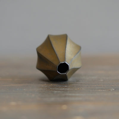 Brown Bud Vase #KT11