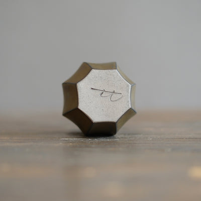 Brown Bud Vase #KT12