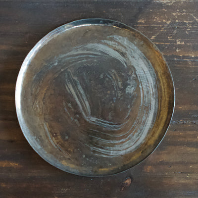 Copper and Pewter Plate Large #NF6A