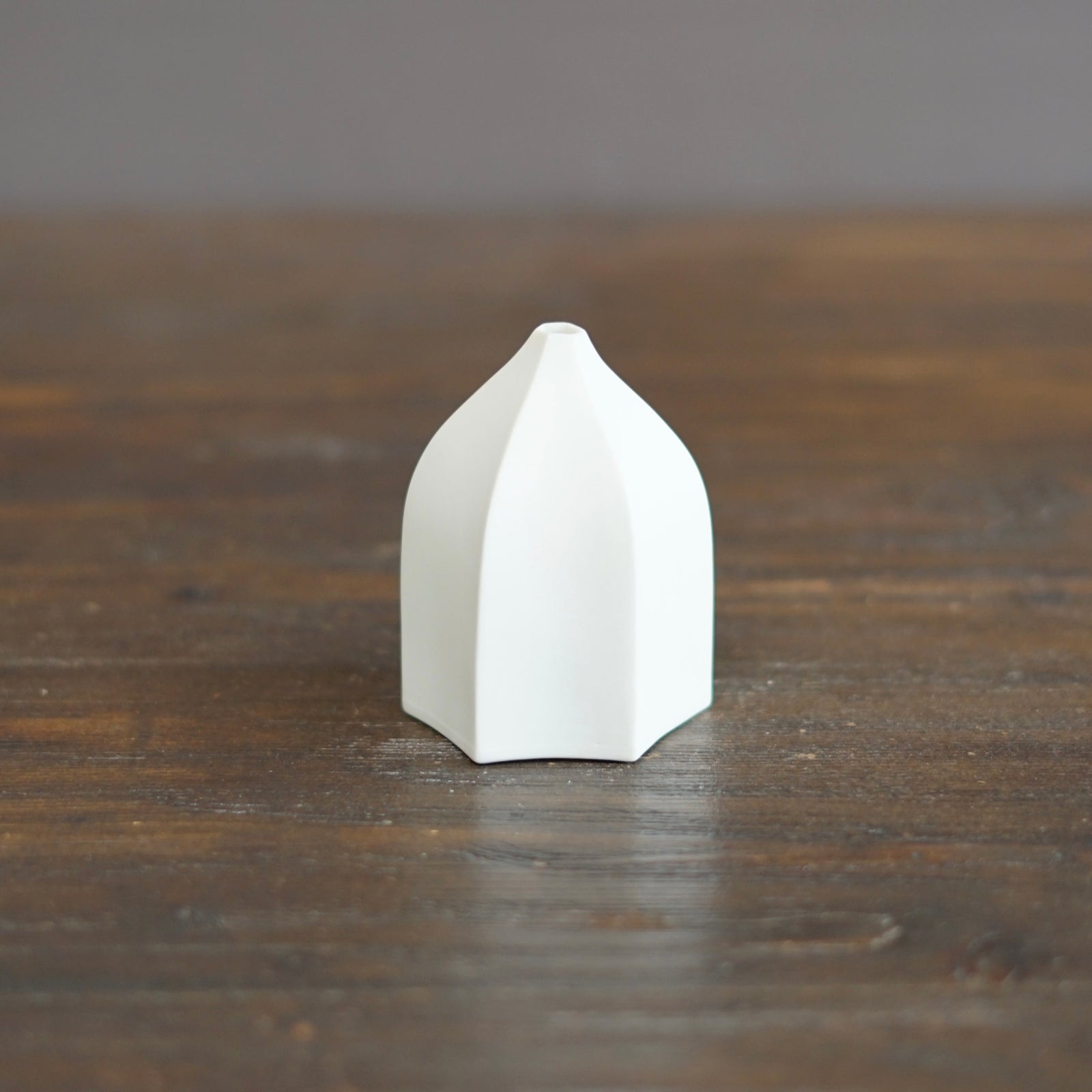 White Bud Vase #KT40