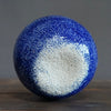 Blue Globe Caviar Flower Vase #LK790