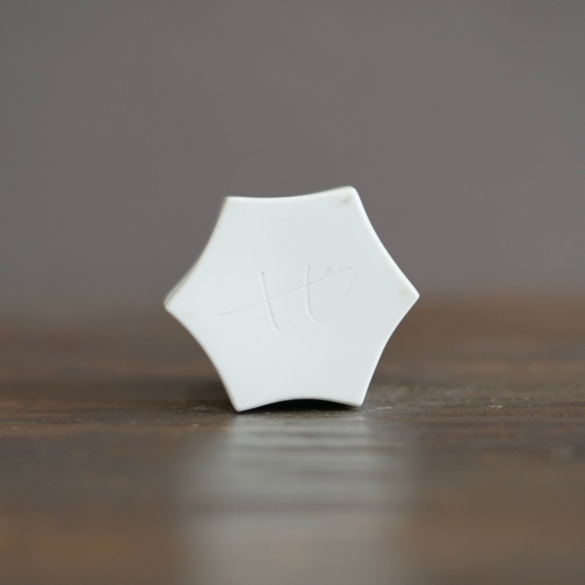 White Bud Vase #KT41