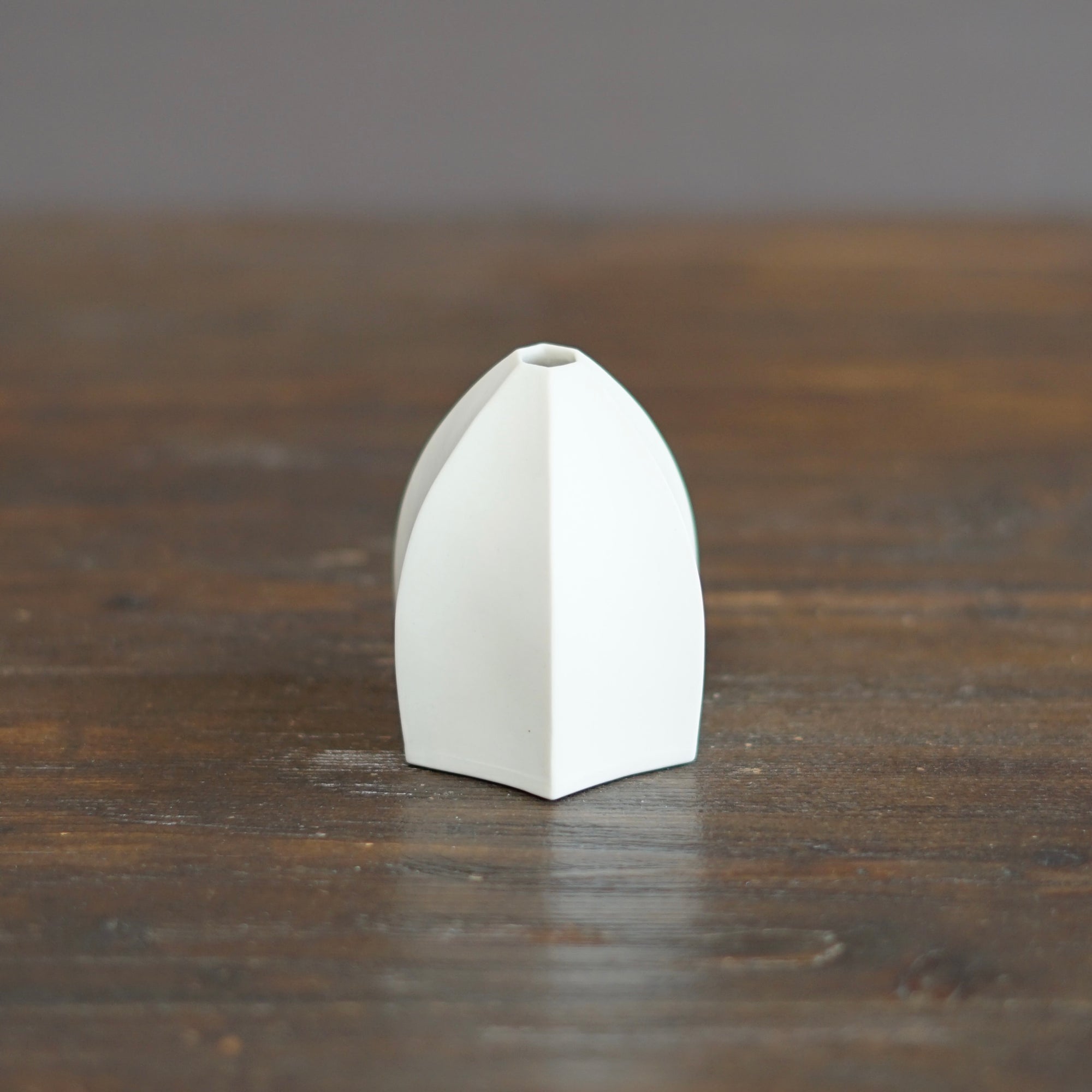 White Bud Vase #KT43