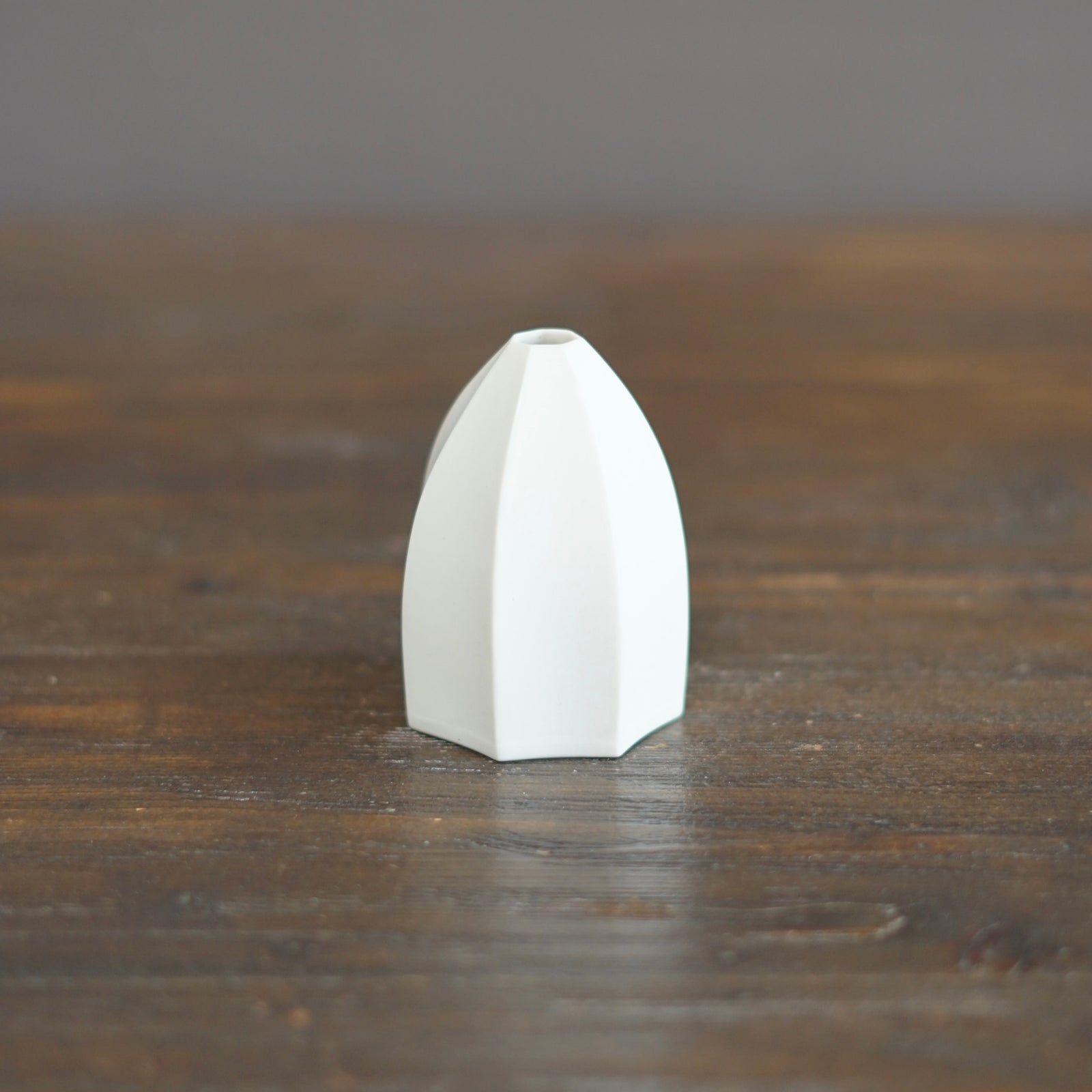 White Bud Vase #KT44