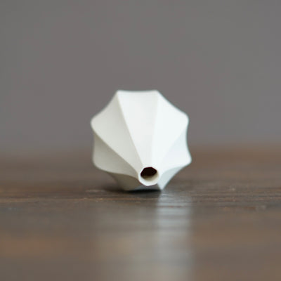 White Bud Vase #KT45