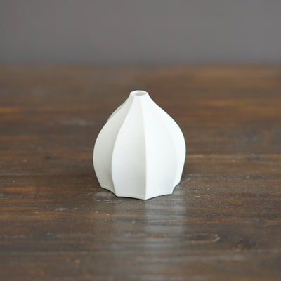White Bud Vase #KT46