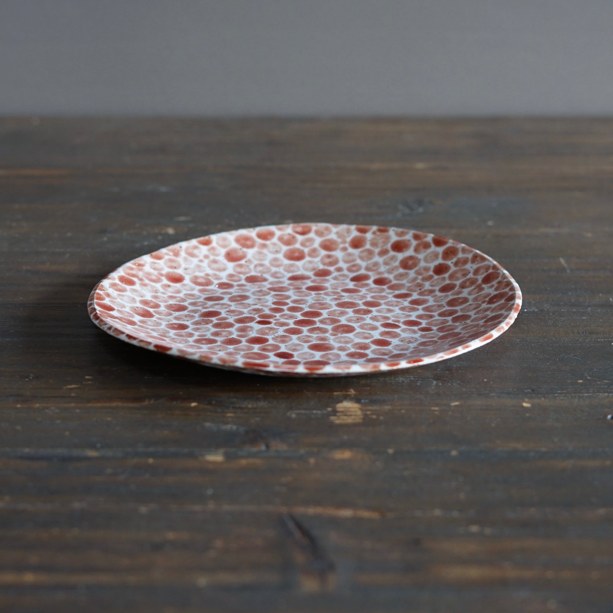 Red Dots Plate #LK890E
