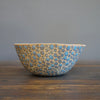 Turquoise Dots Fruit Bowl #LK789