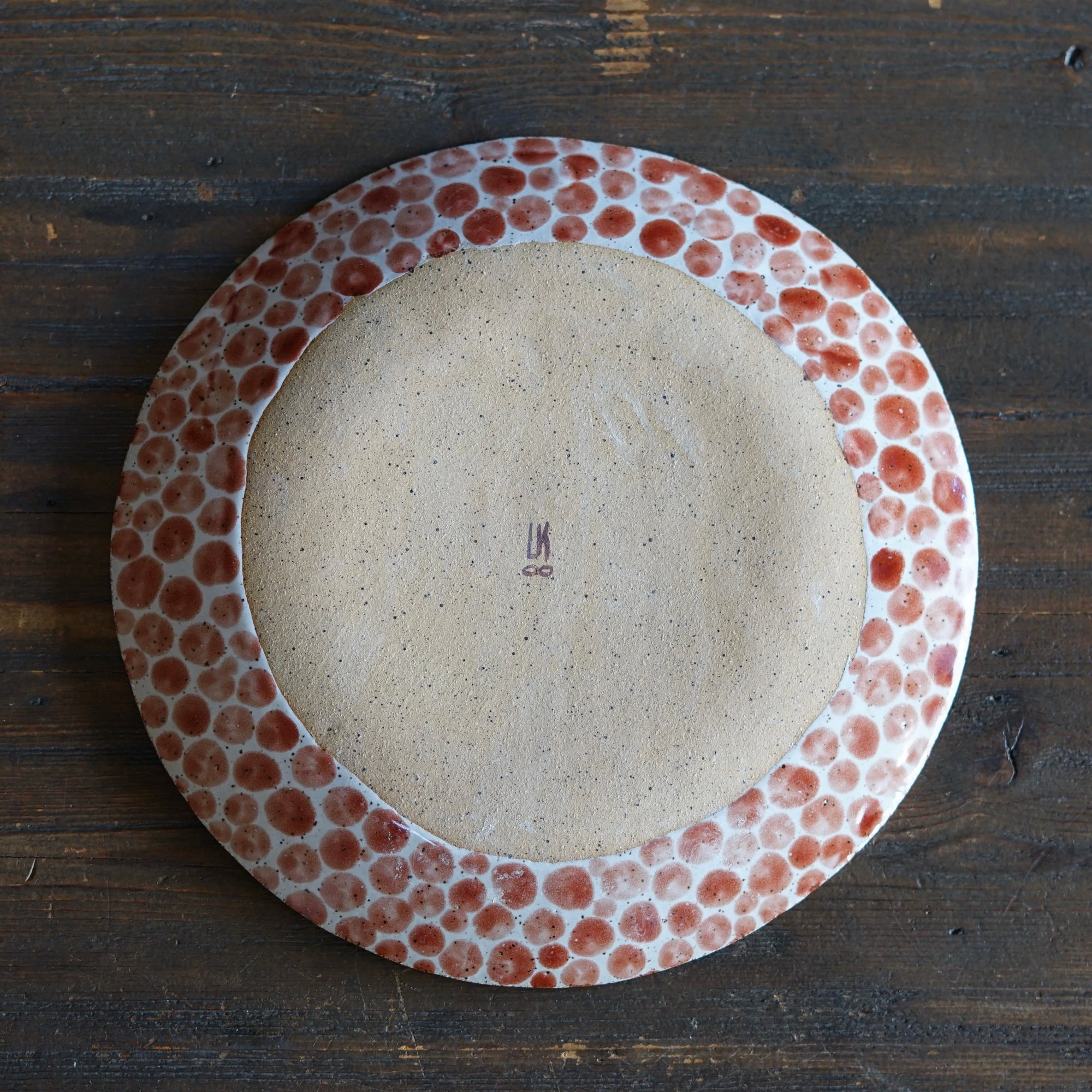 Red Dots Plate #LK890E