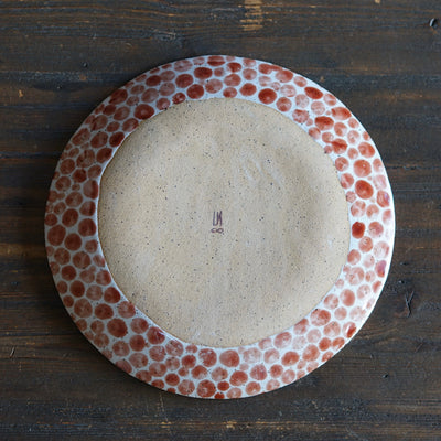 Red Dots Plate #LK890E