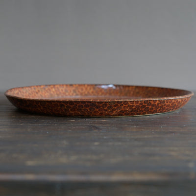 Brown Dots Serving Platter #LK898