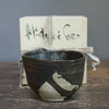 HIKIDASHI-GURO Tea Ceremony Bowl #FQ618