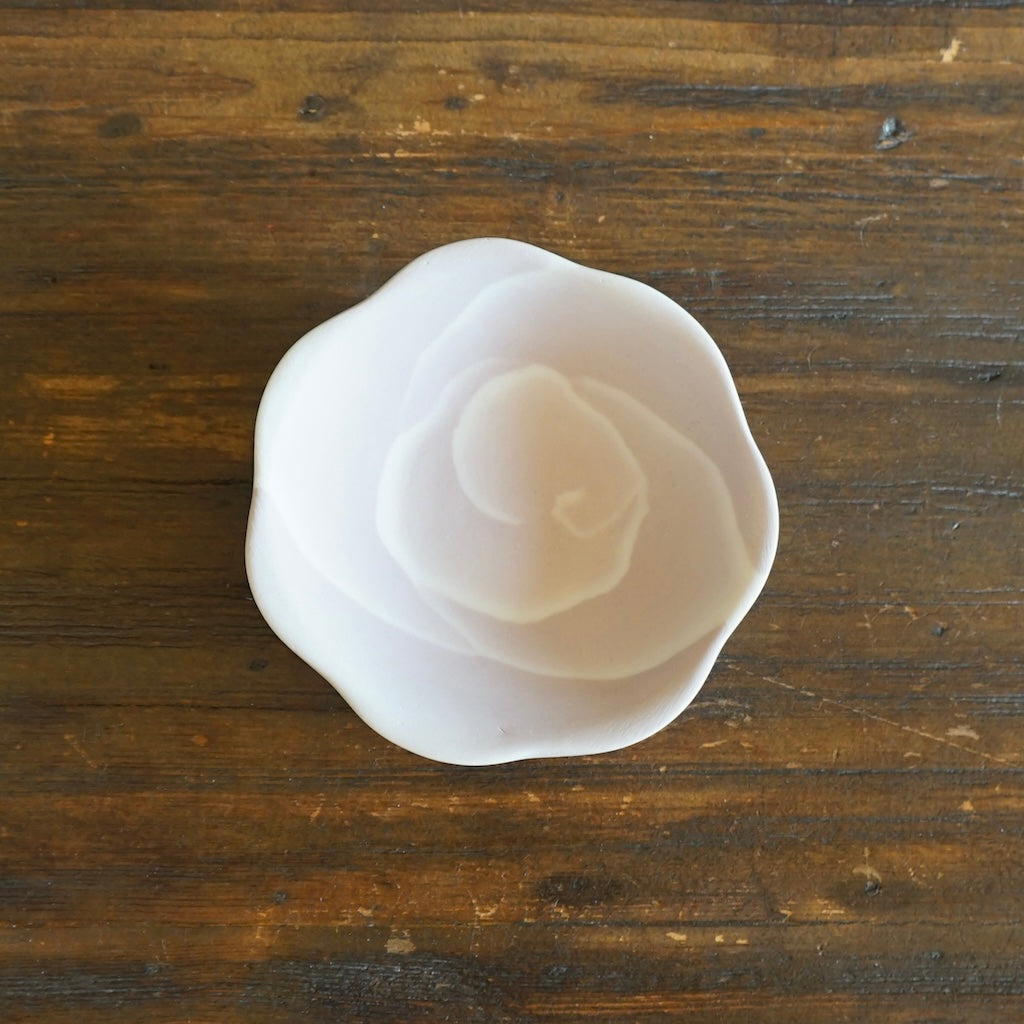 Lavender Rose Condiment Plate #EM135B