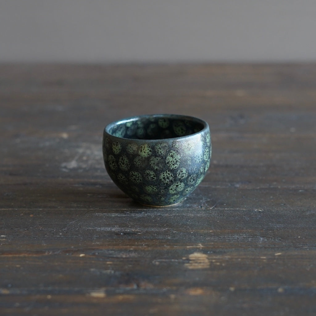 Dark Green Dots Cup #LK888B