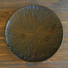 Large Hand Carved Wooden Plate #YT1H