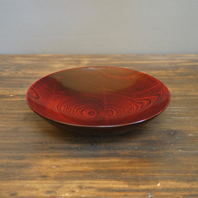 Red Lacquer Serving Bowl #F4110