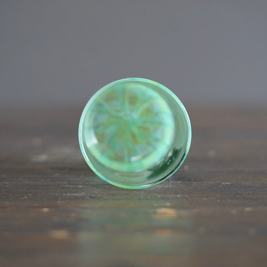 Green SUMIRE-chan Glass Tumbler #U20A