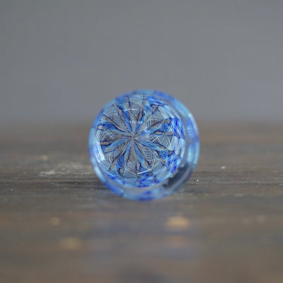 Blue SUMIRE-chan Glass Tumbler #U20B