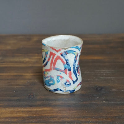 Rainbow YUNOMI Tea Cup #HT408F