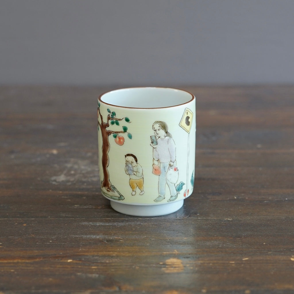 The Colors of the Garden YUNOMI Tea Cup #MA128i