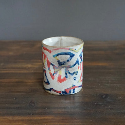 Rainbow YUNOMI Tea Cup #HT408O