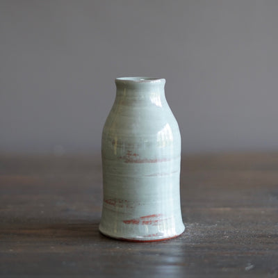 Gray / Brown Bottle Vase #JT403E
