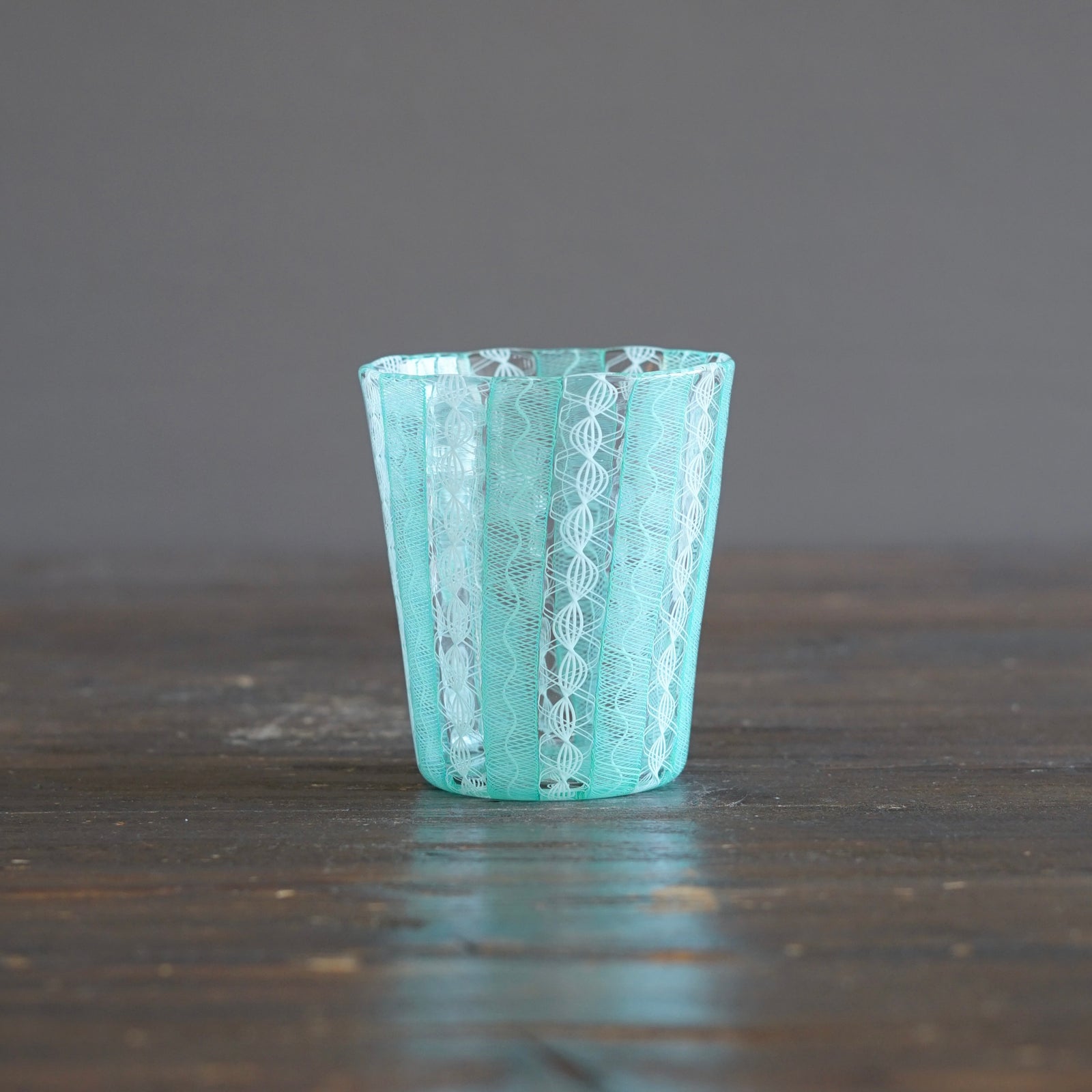 Aqua Lace Tumbler #U11K
