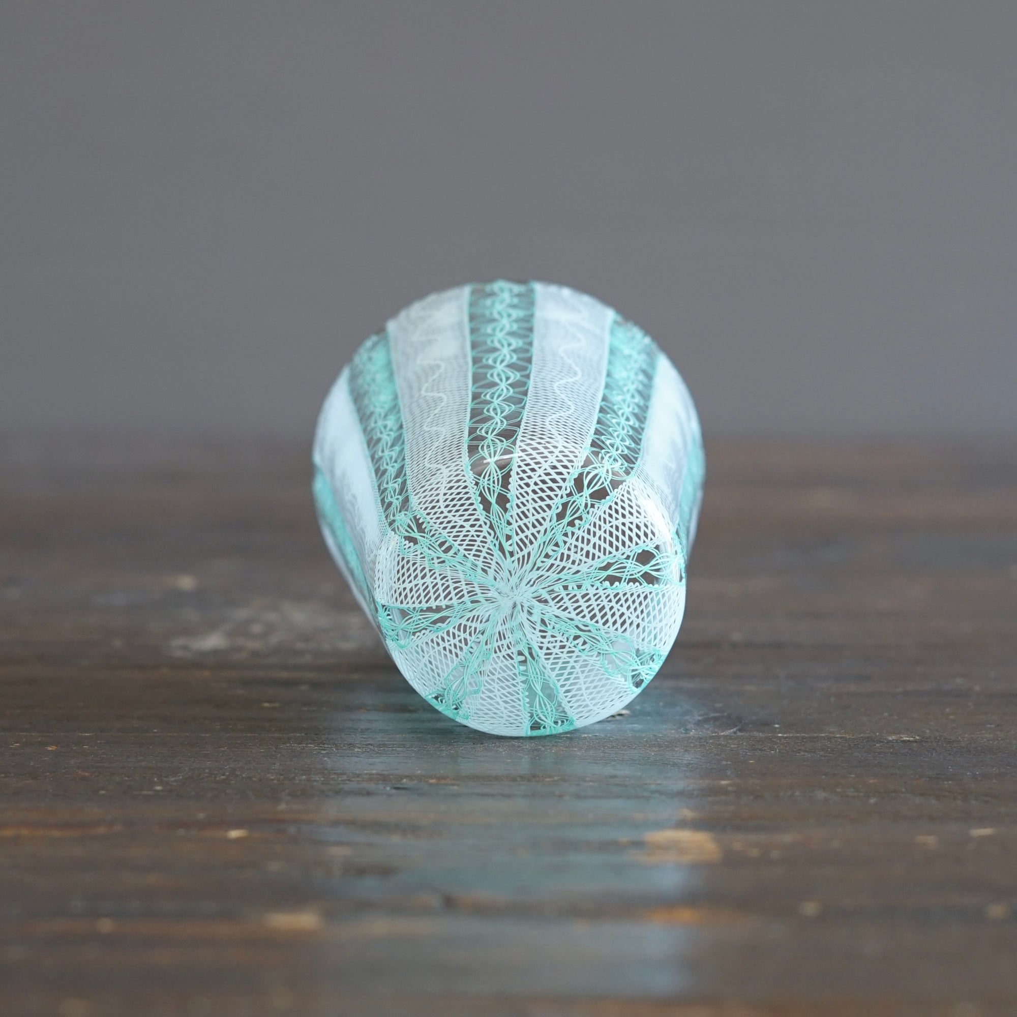 Aqua Lace Tumbler #U11N