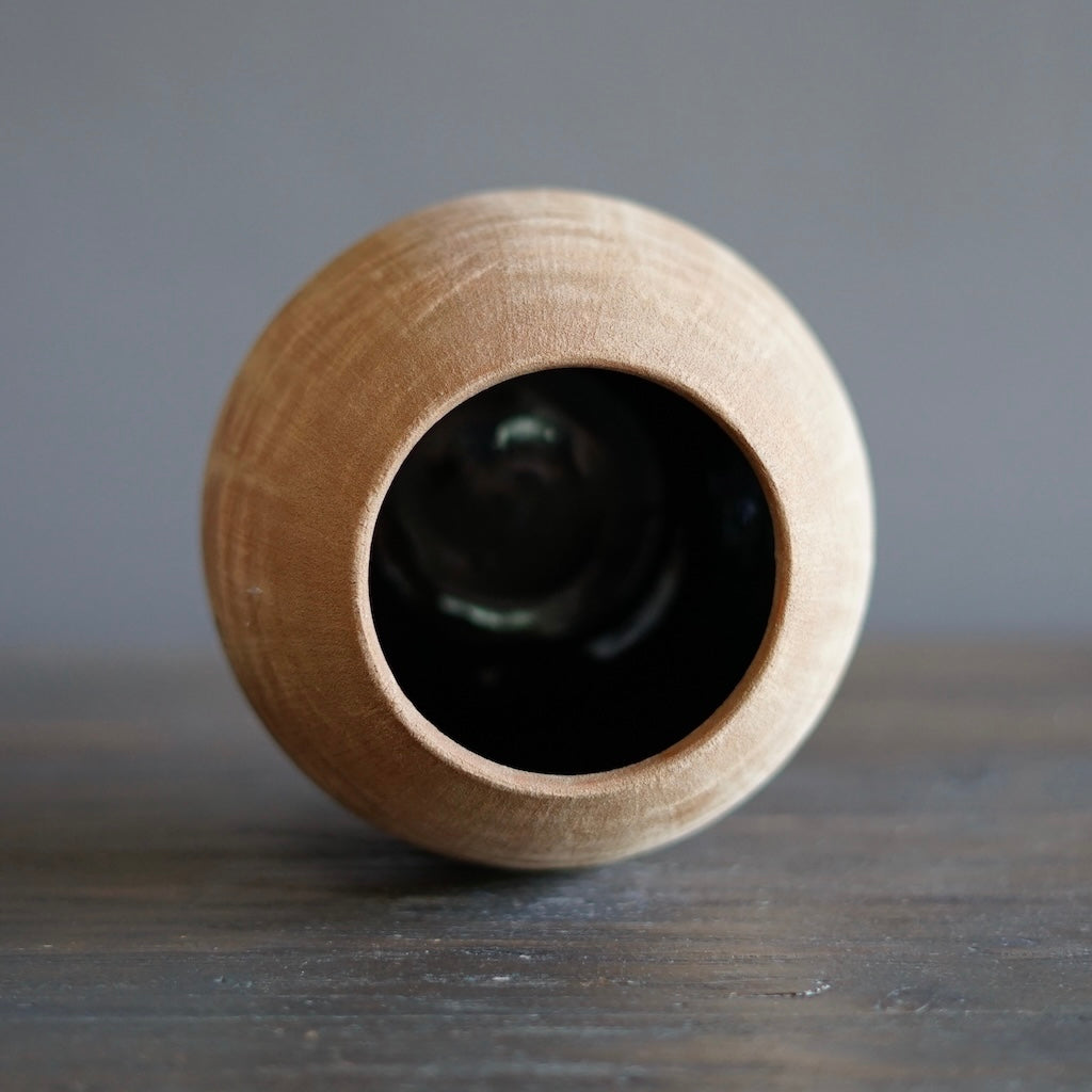 Light Brown / Brown Dino Vase #JT407B