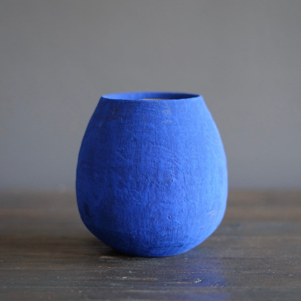 Blue / Yellow Dino Vase #JT407H