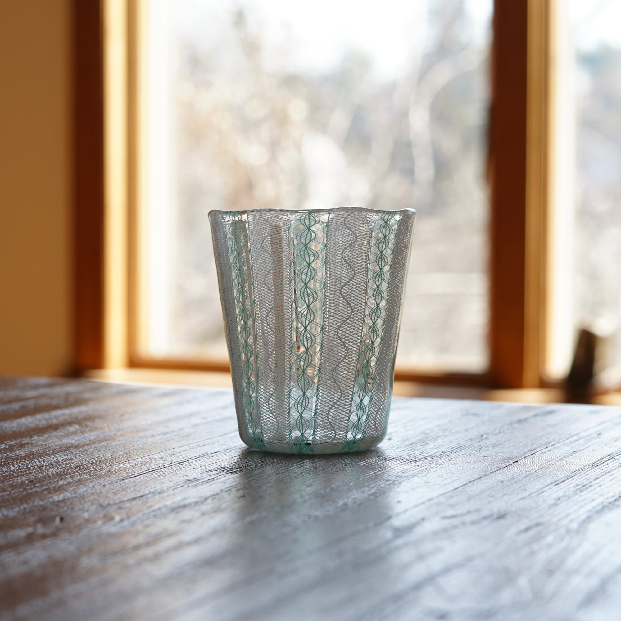 Aqua Lace Tumbler #U11N