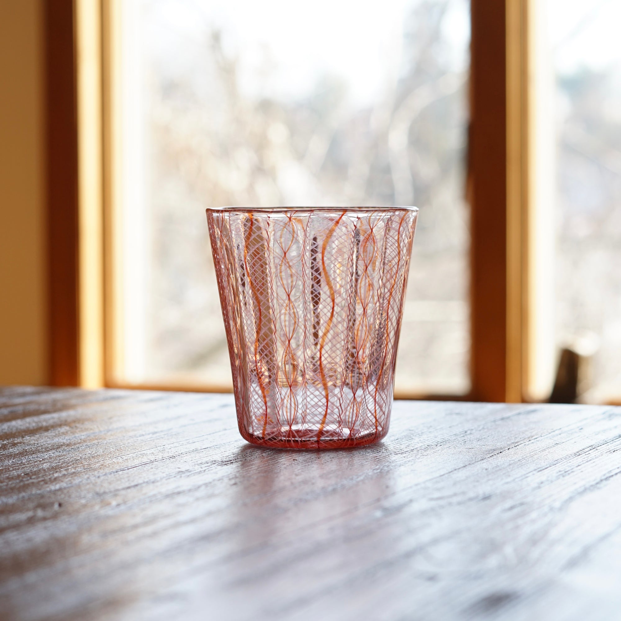 Orange Lace Tumbler #U11T