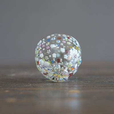 Flower Garden Murrini GUINOMI Sake Cup #F3A