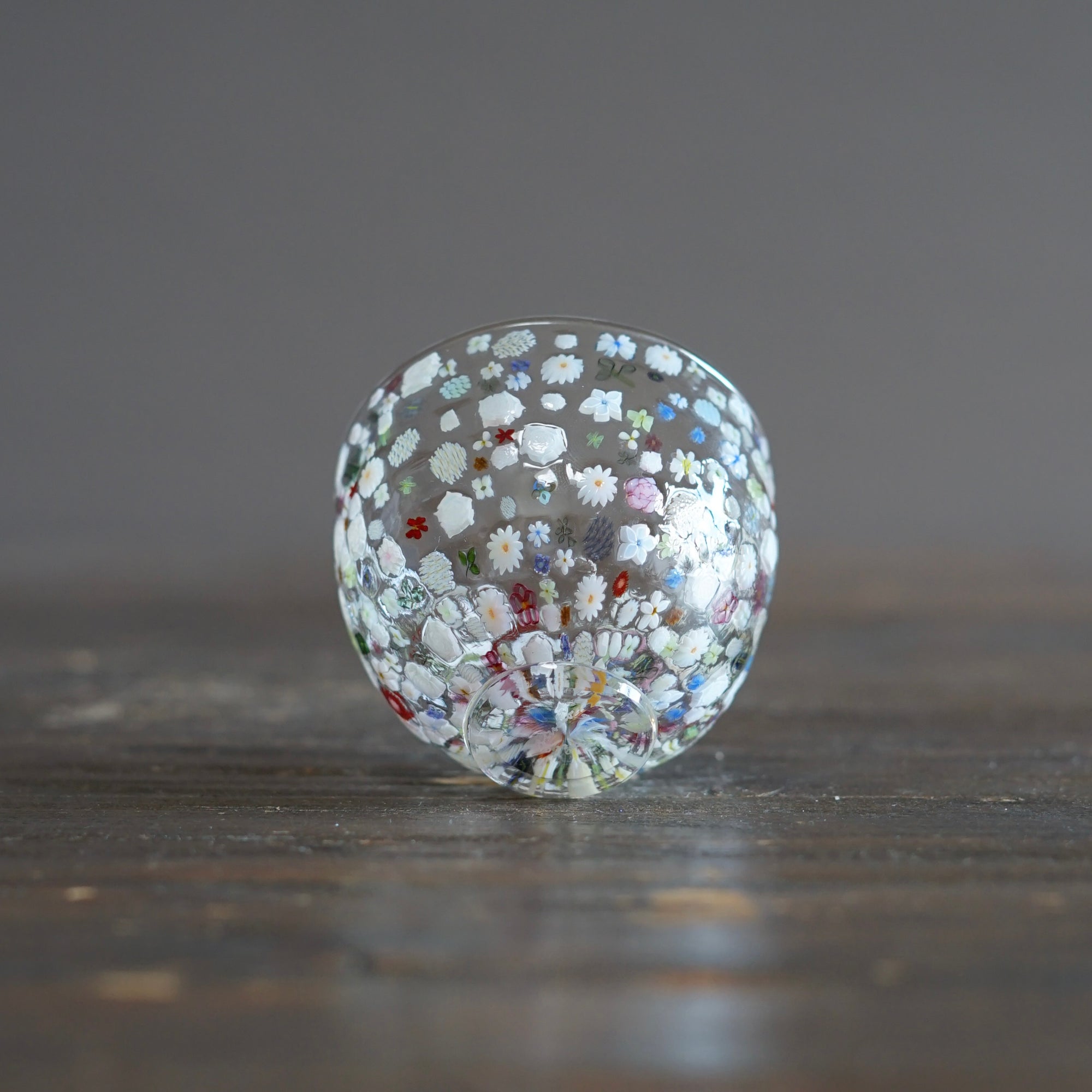 Flower Garden Murrini GUINOMI Sake Cup #F3C