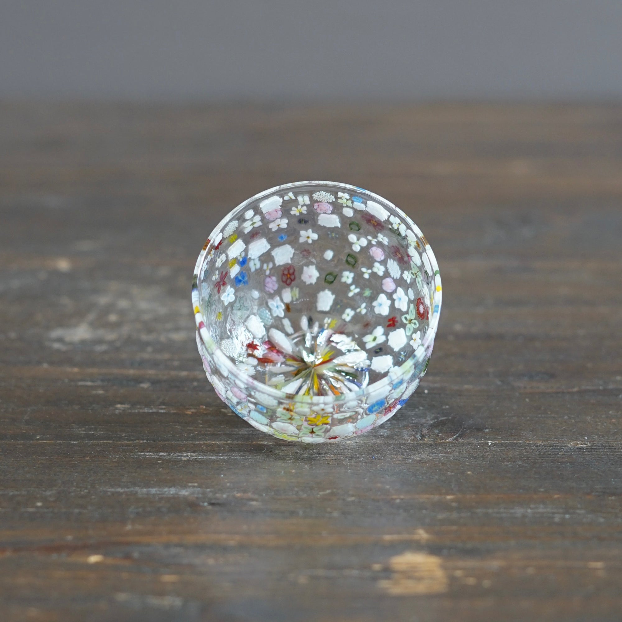 Flower Garden Murrini GUINOMI Sake Cup #F3E