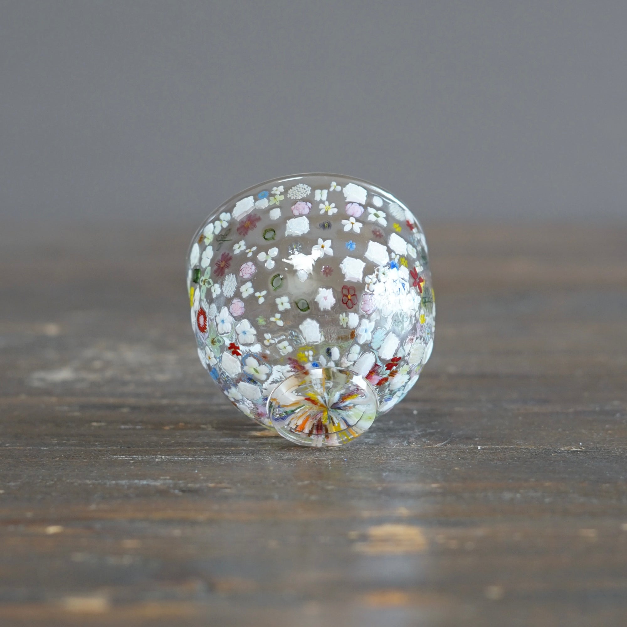 Flower Garden Murrini GUINOMI Sake Cup #F3E