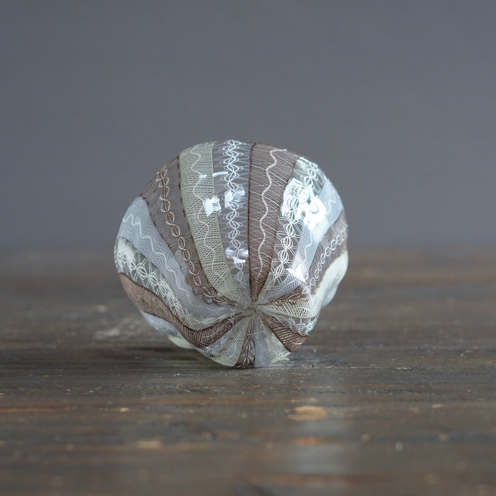 Gray Lace Dessert Cup #U19A