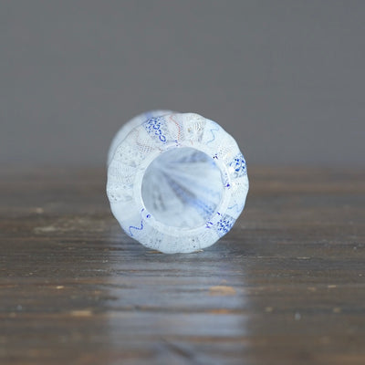 Lace Glass Flower Vase #U15