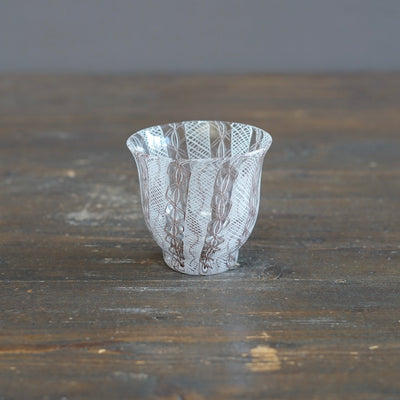 Gray Lace Small Cup #U18B