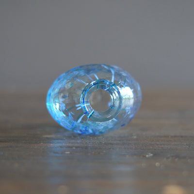 Blue Petal Bud Vase #MZ22