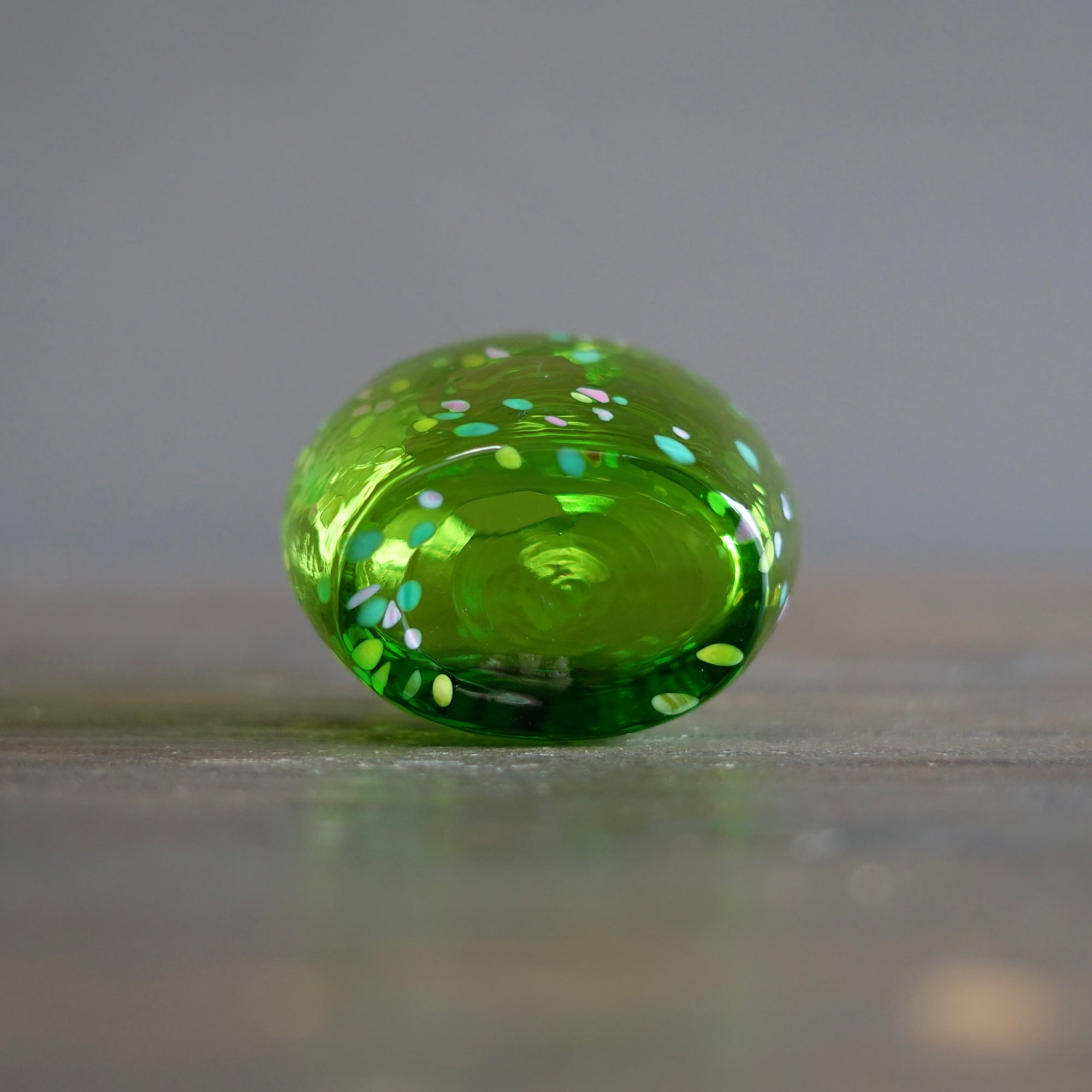 Green Petal Bud Vase #MZ23